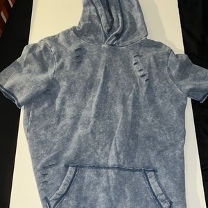 Mens shortsleeve hoodie